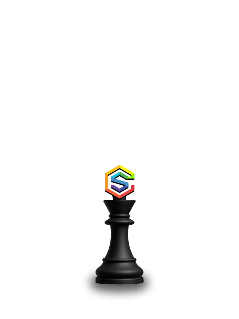 Golden chess king piece symbolizing victory and excellence